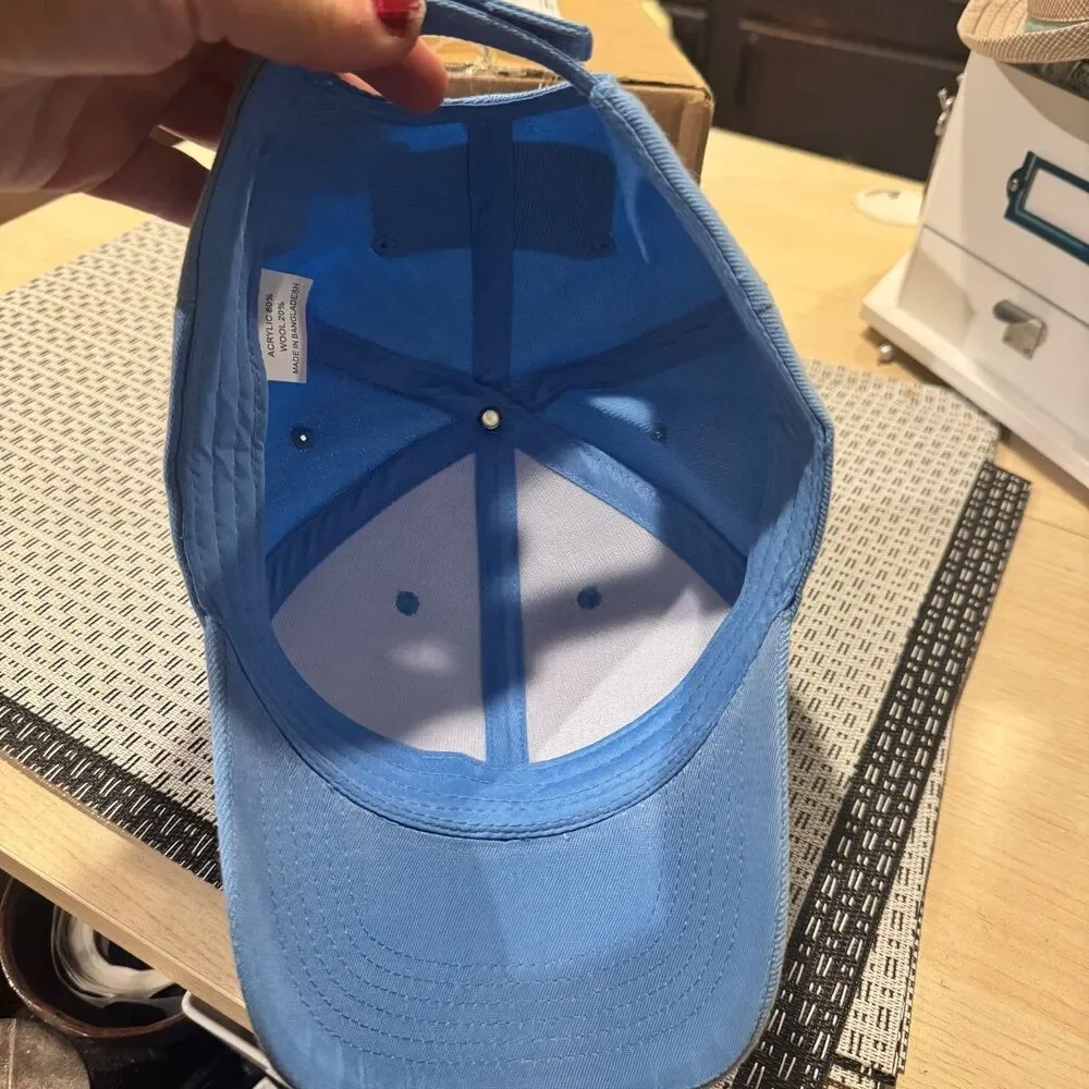 Baby Blue Kona Big Wave Van Life  Surfboard Baseball Hat Budweiser Merch Adj.